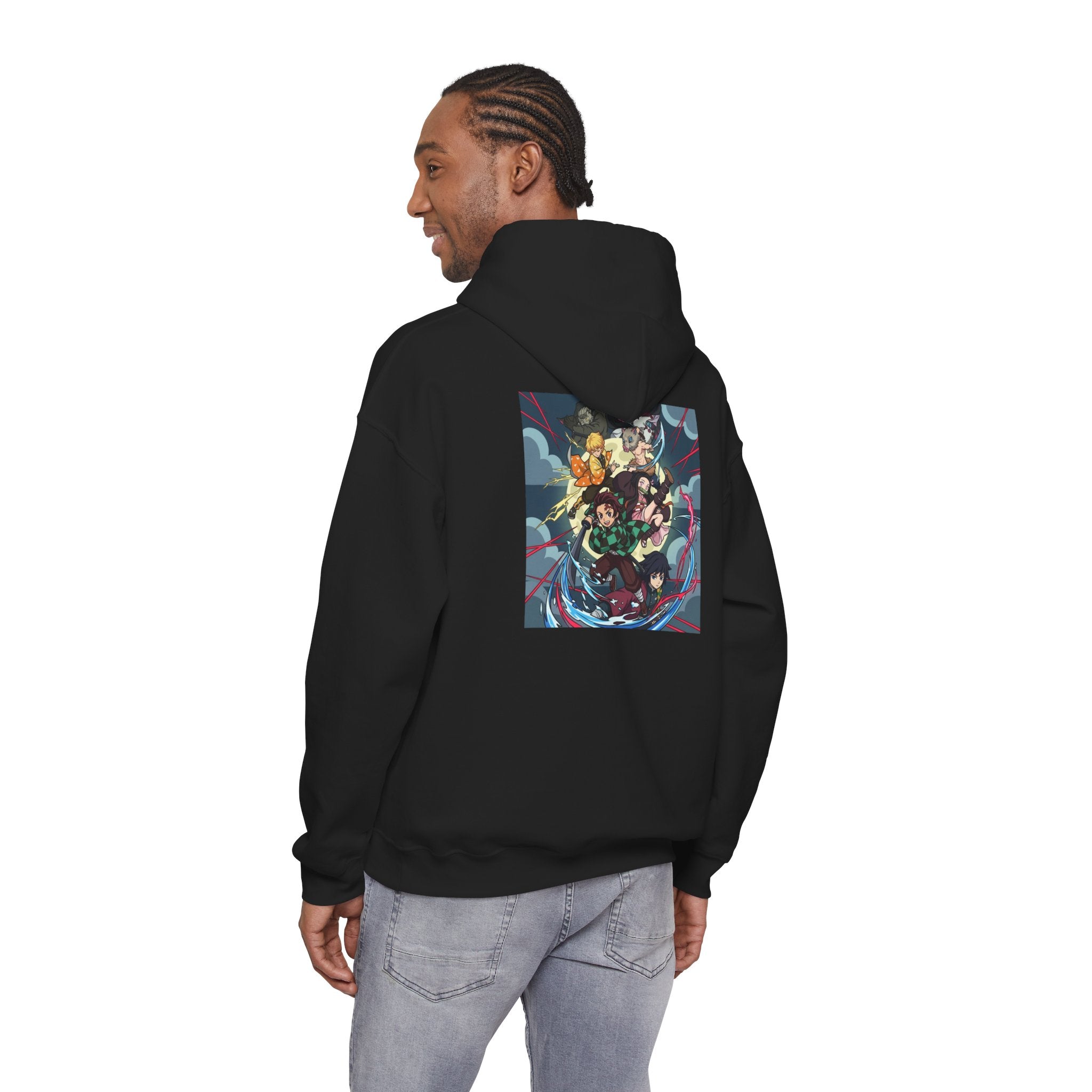 Demon Slayer Hoodie - contrate Inspired