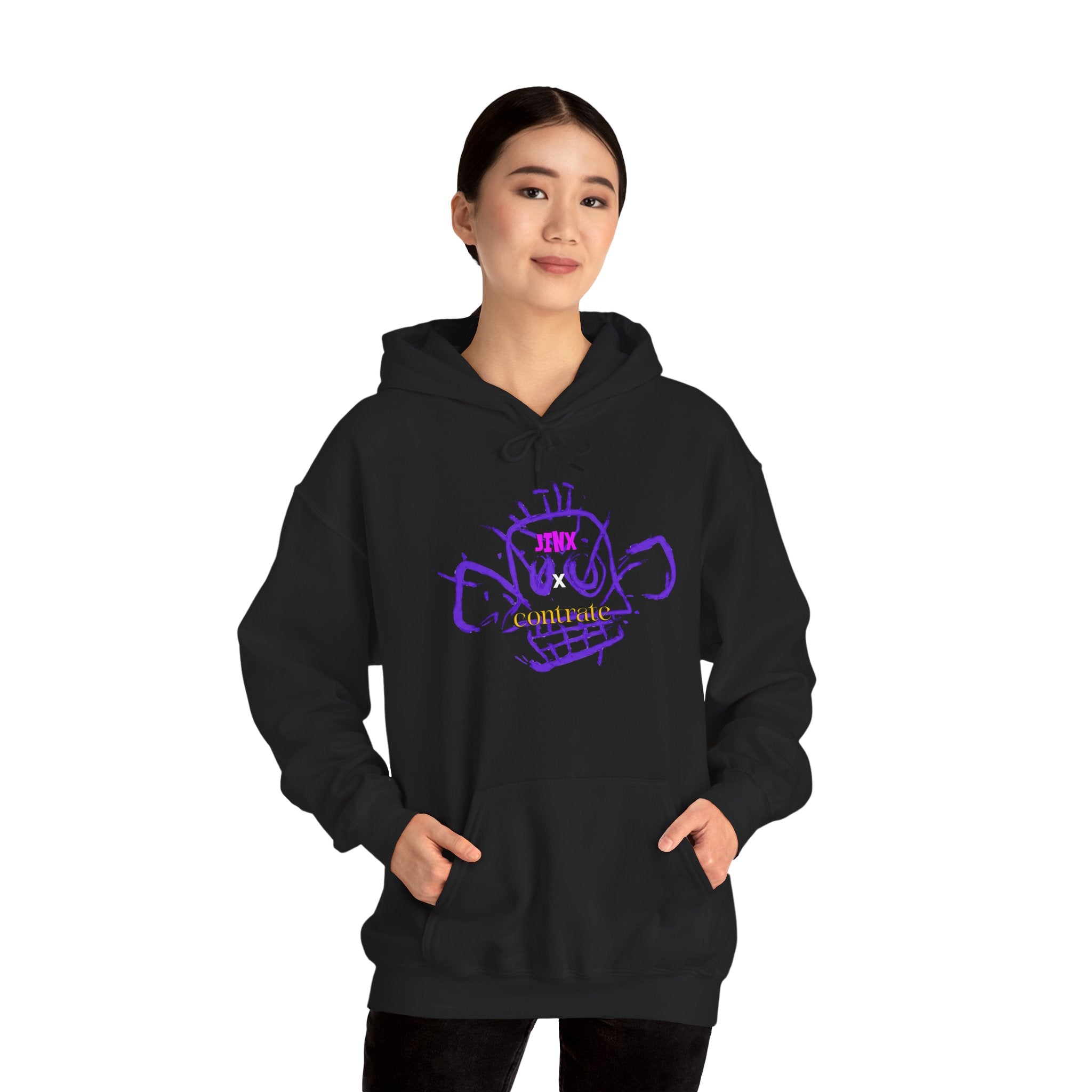Jinx Arcane Hoodie - contrate Inspired