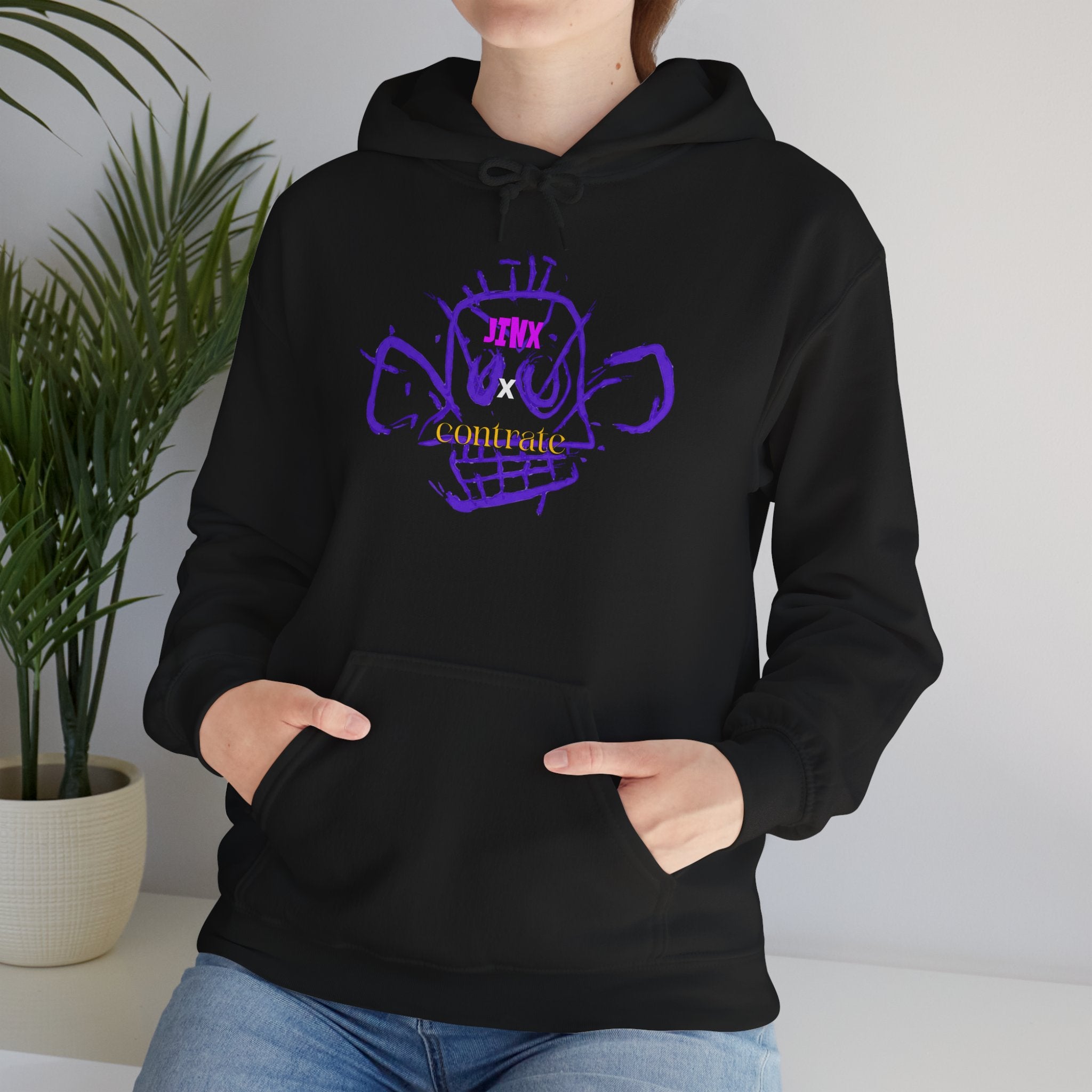 Jinx Arcane Hoodie - contrate Inspired